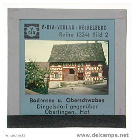 Dia 003 - "Bodensee Und Oberschwaben" - 11 Glasdias - Glasdias