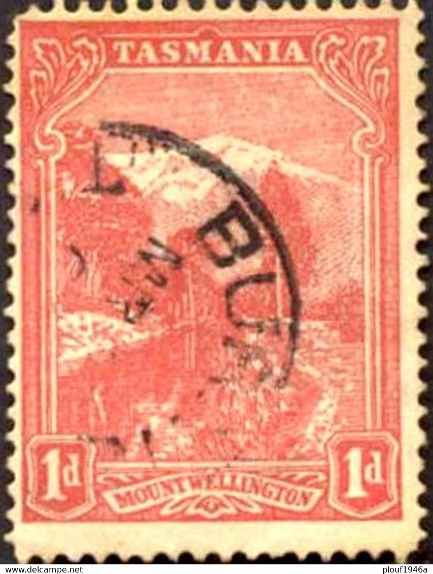 Pays : 461,2 (Tasmanie : Terre De Van Diemen (Confédération Australienne))      Yvert Et Tellier N° :   68 (o) - Gebruikt