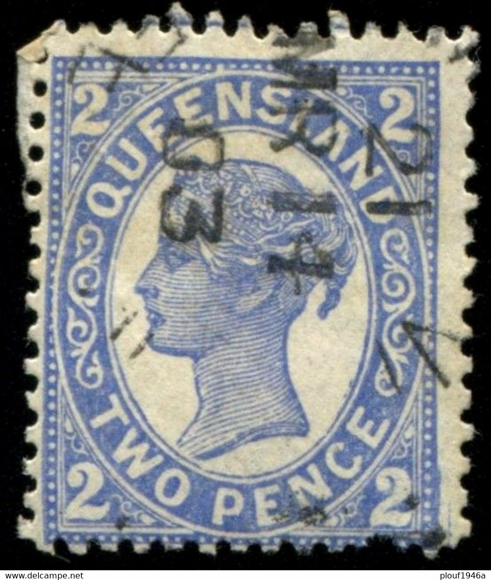 Pays : 398 (Queensland : Colonie Britannique)  Yvert Et Tellier N° :  79 (o) - Used Stamps