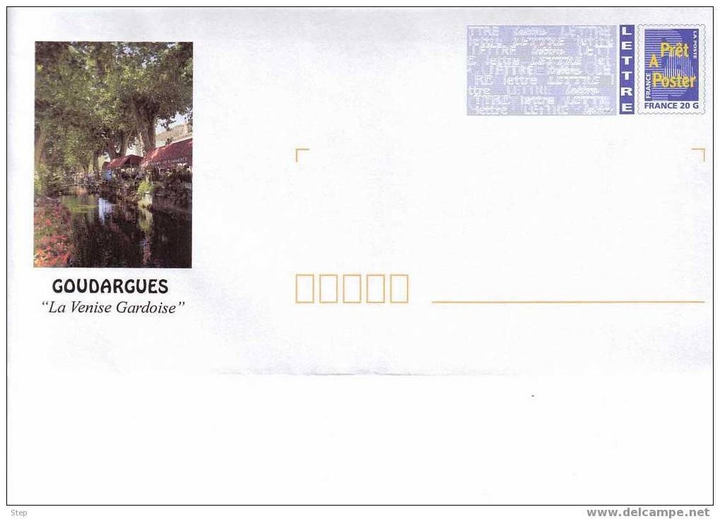 PAP GOUDARGUES (GARD) : "La VENISE Gardoise" - Listos Para Enviar: Transplantes/Logotipo Azul