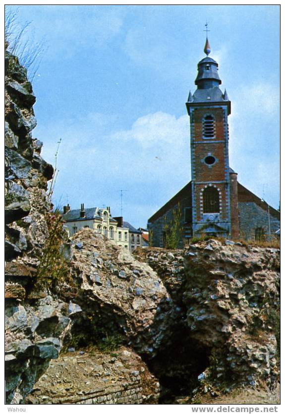 BAVAY  (Nord)    -    Fouilles Gallo-Romaines, L'Eglise (XVIIIe Siècle)     (des Années 80 Environ) - Bavay