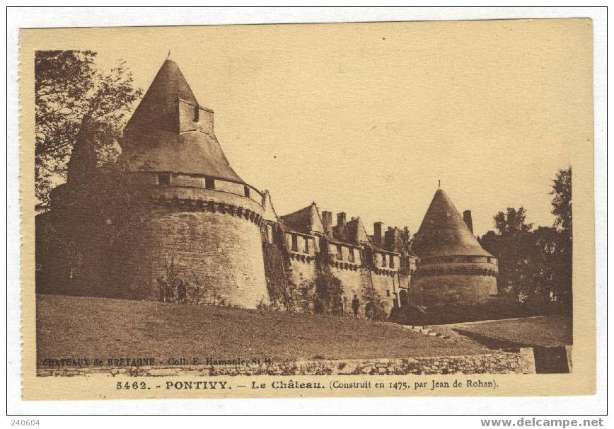 5462  -  PONTIVY  --  Le Château ( Construit En 1475,par Jean De Rohan) - Pontivy