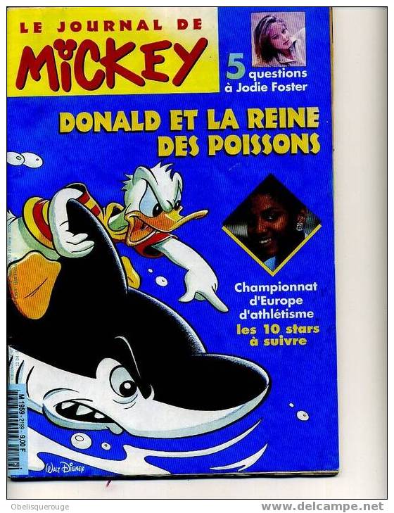 LE JOURNAL DE MICKEY N° 2199  1994 - Journal De Mickey