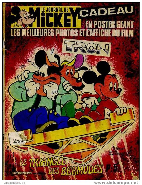 LE JOURNAL DE MICKEY N° 1594 ANNEE 1959 - Journal De Mickey