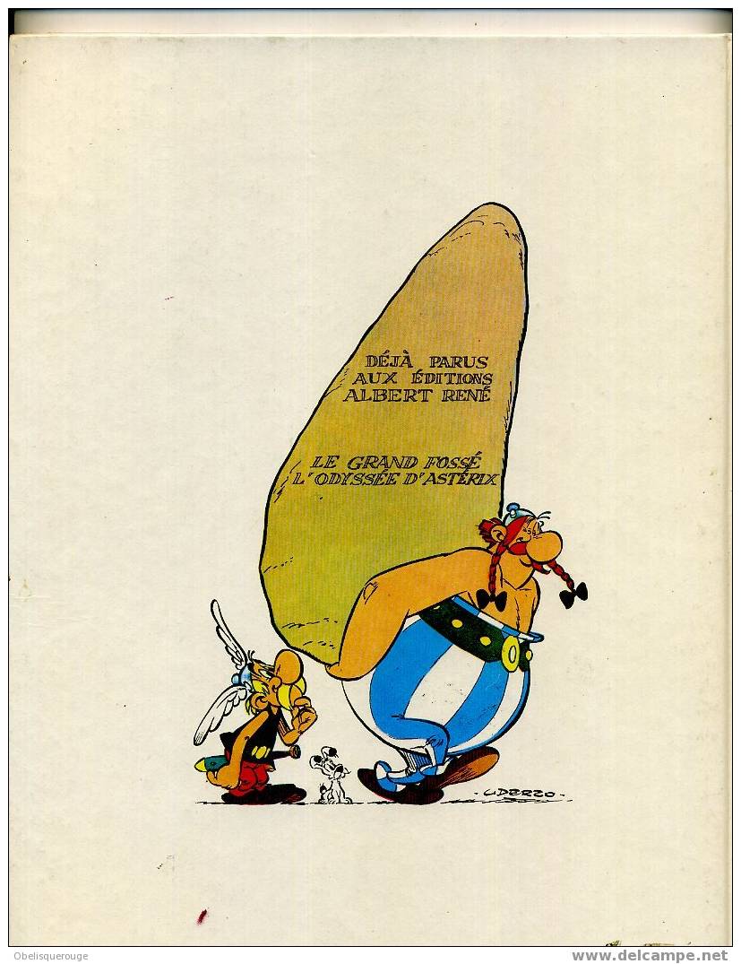 L ODYSEE D ASTERIX ED ALBERT RENE UBERZO PREMIERE EDITION 1981 - Asterix