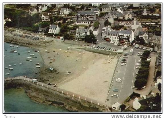 Locquirec. La Plage, Le Port Et Le Centre Nautique. - Locquirec