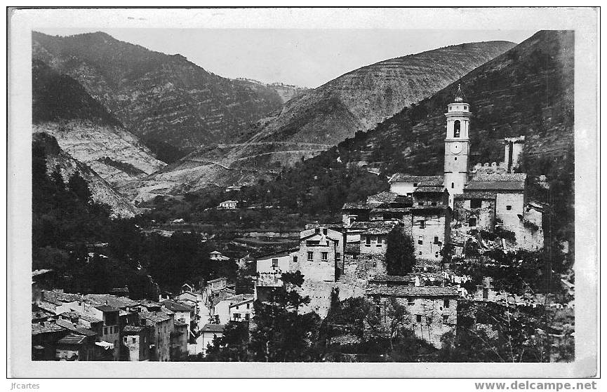 06 - LUCERAM - Vue Générale - Cime Du Rocaillon - Semi Moderne Petit Format - Lucéram