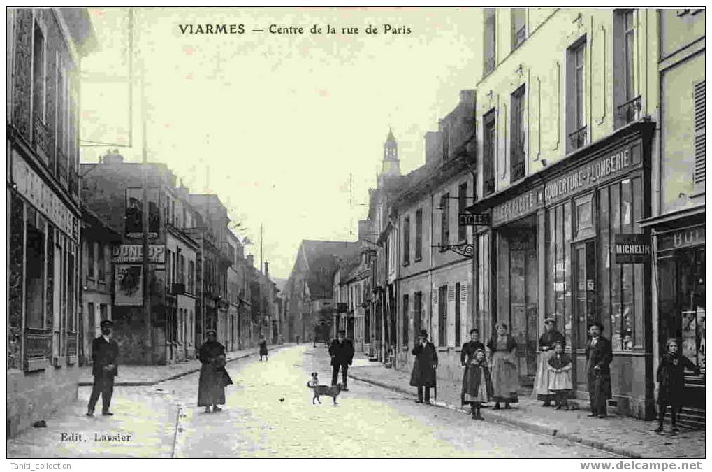 VIARMES - Centre De La Rue De Paris - Viarmes