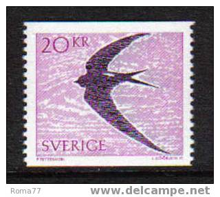 MA168 - SVEZIA , UCCELLI : SERIE N. 1480 *** - Other & Unclassified