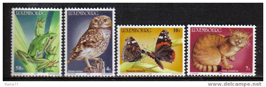 MA220 - LUSSEMBURGO , VARI : SERIE  N. 1083/86  *** - Unused Stamps