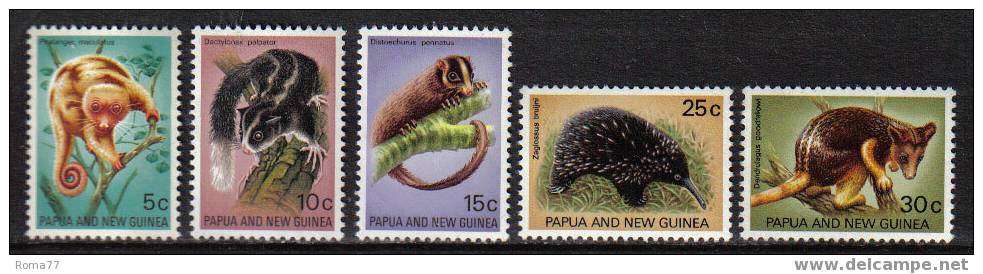 MA226 - PAPUA NUOVA GUINEA , RODITORI : SERIE N. 196/200  *** - Rongeurs