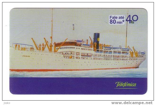 Ship – Boat – Passager Bateau – Ships – Boats – Passenger Ship – Liner – Cruiser - Brasil - ITANAGE - Boats