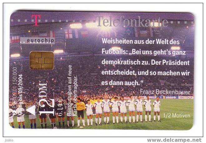 Allemagne - Football - Soccer - Socker - Fussball - Futbol - Foot - Pallone - Germany P 08 09.01 - P & PD-Series : Guichet - D. Telekom