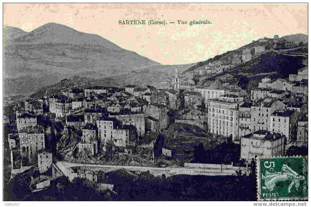 SARTENE - Vue Générale - Corse