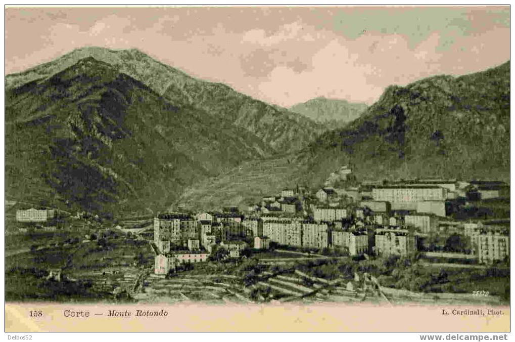 158 - CORTE - Monte Rotondo - Corse