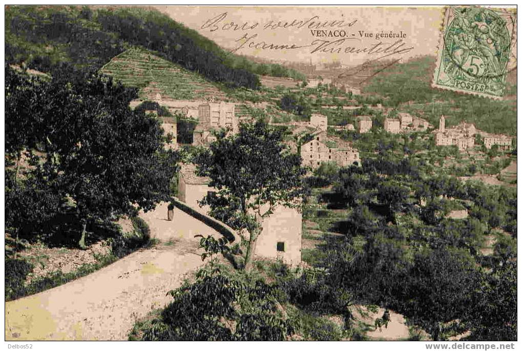 VENACO - Vue Générale - Corse