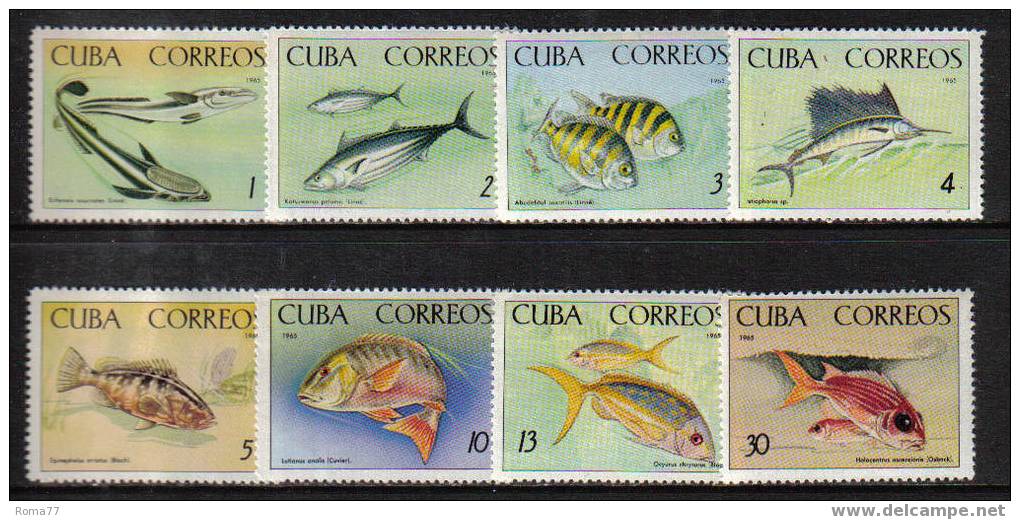 MA285 - CUBA , VARI : SERIE  N. 934/41+P.A. 189/90 *** - Neufs