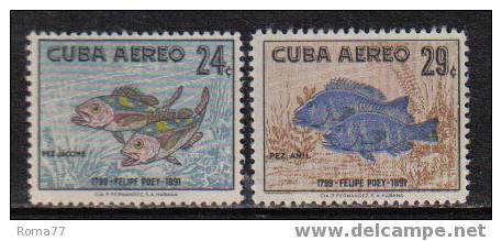 MA285 - CUBA , VARI : SERIE  N. 934/41+P.A. 189/90 *** - Neufs