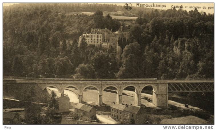 Remoucamps Chateau Et Arcades Du Pont - Aywaille