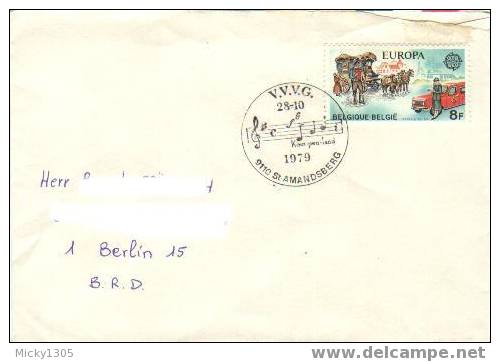 Belgien / Belgium - Umschlag Echt Gelaufen / Cover Used (0975) - Lettres & Documents