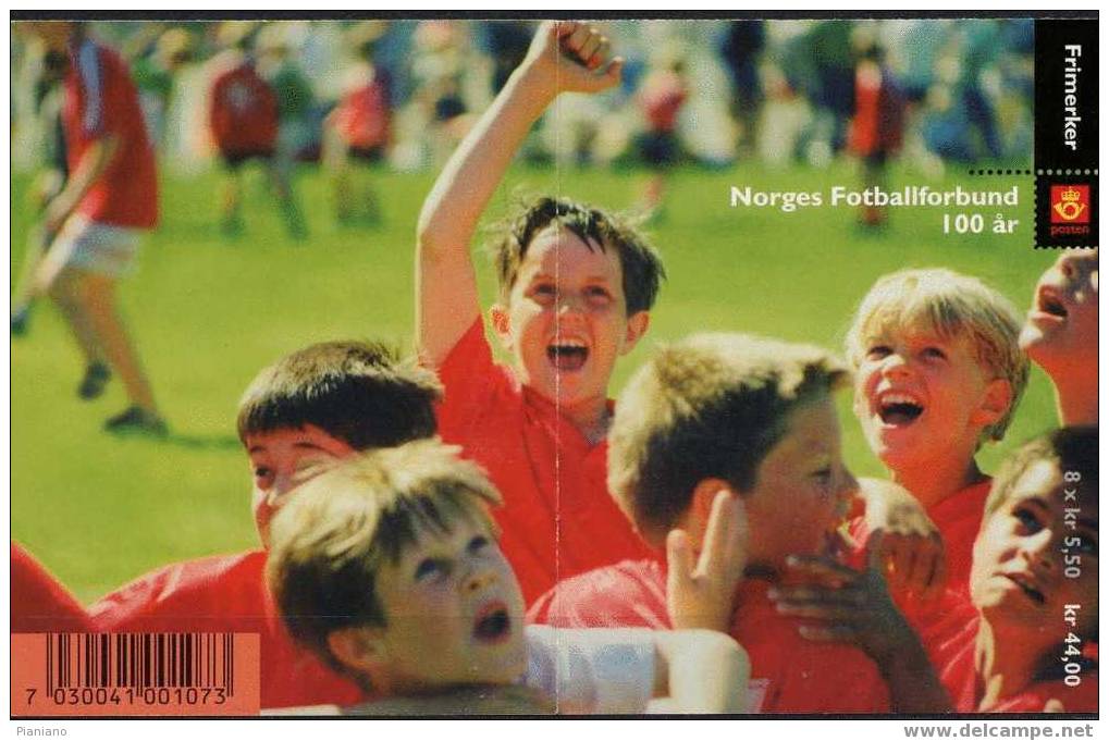 PIA - 2002 - Sport - 100°  Du Football Norvegien - (Yv C 1371) - Booklets