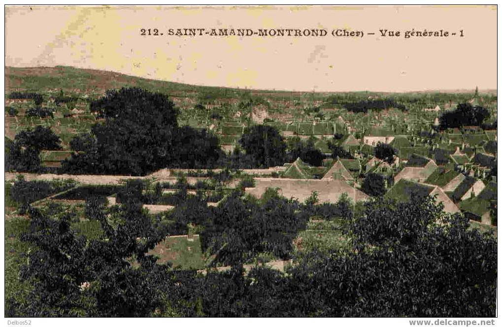 212. Saint-Amand-Montrond - Vue Générale - 1 - Saint-Amand-Montrond