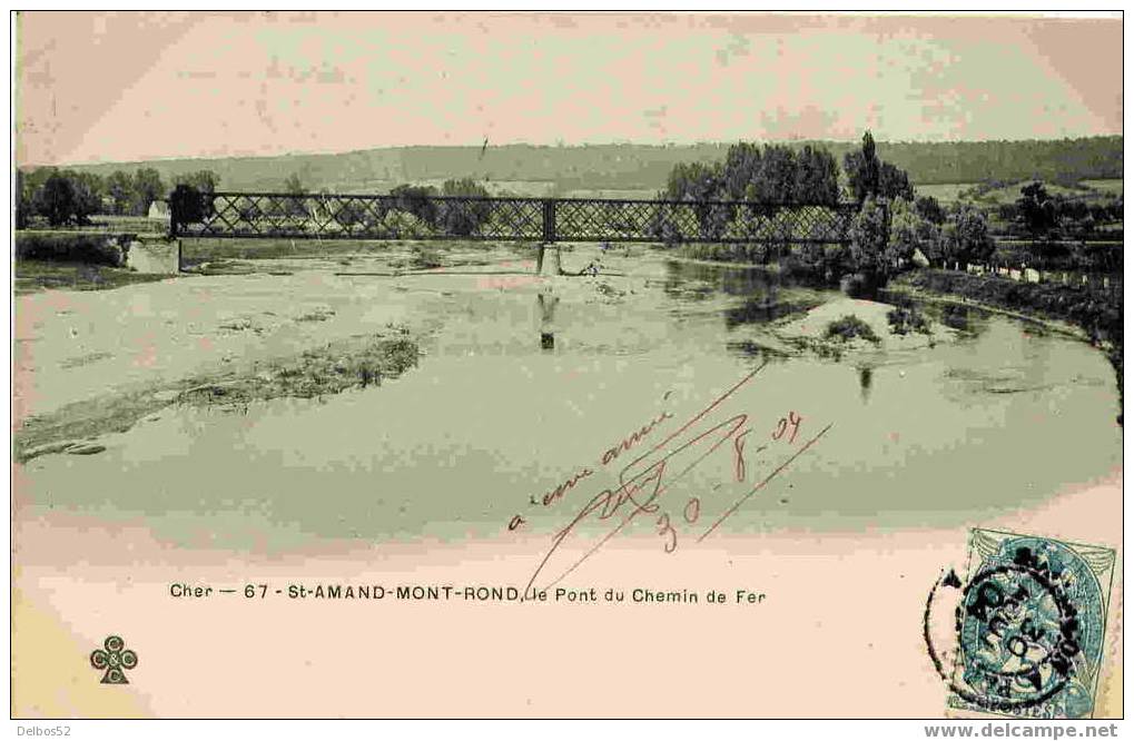 67. - Saint-Amand-Montrond - Le Pont Du Chemin De Fer - Saint-Amand-Montrond