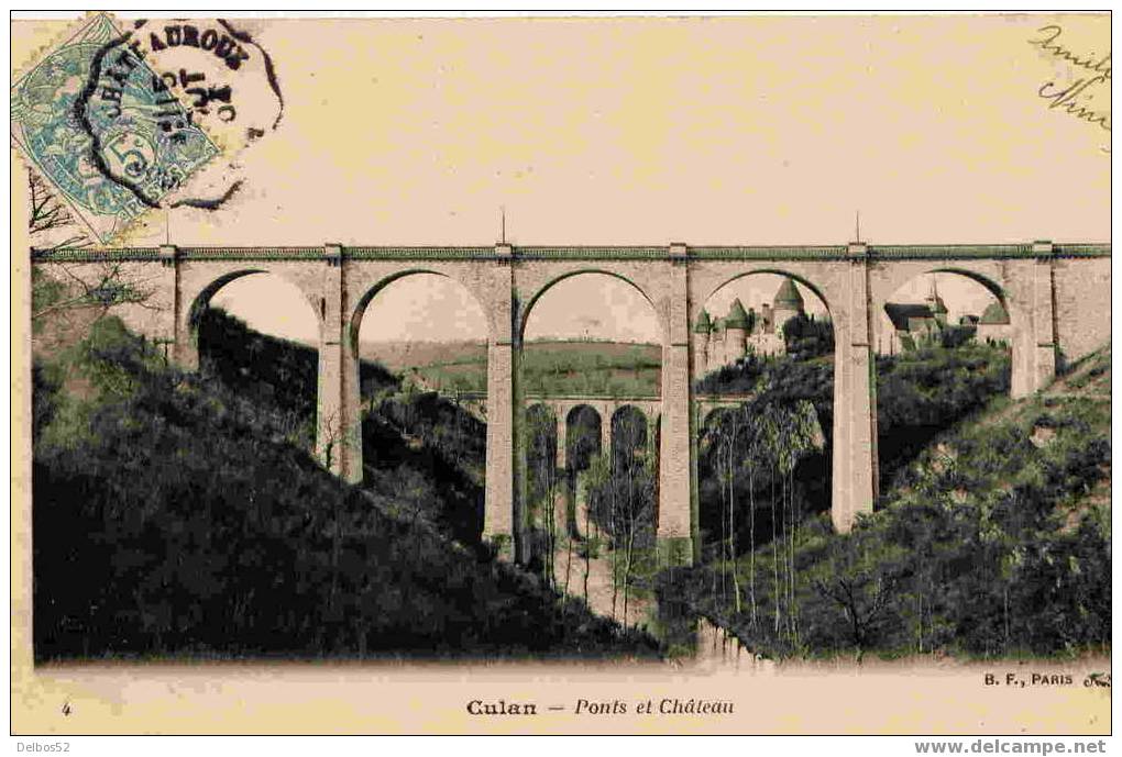 Culan - Ponts Et Château - Culan