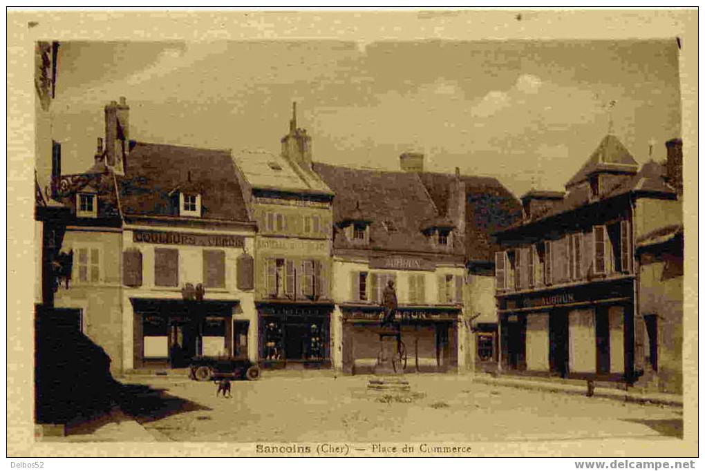 Sancoins - Place Du Commerce - Sancoins