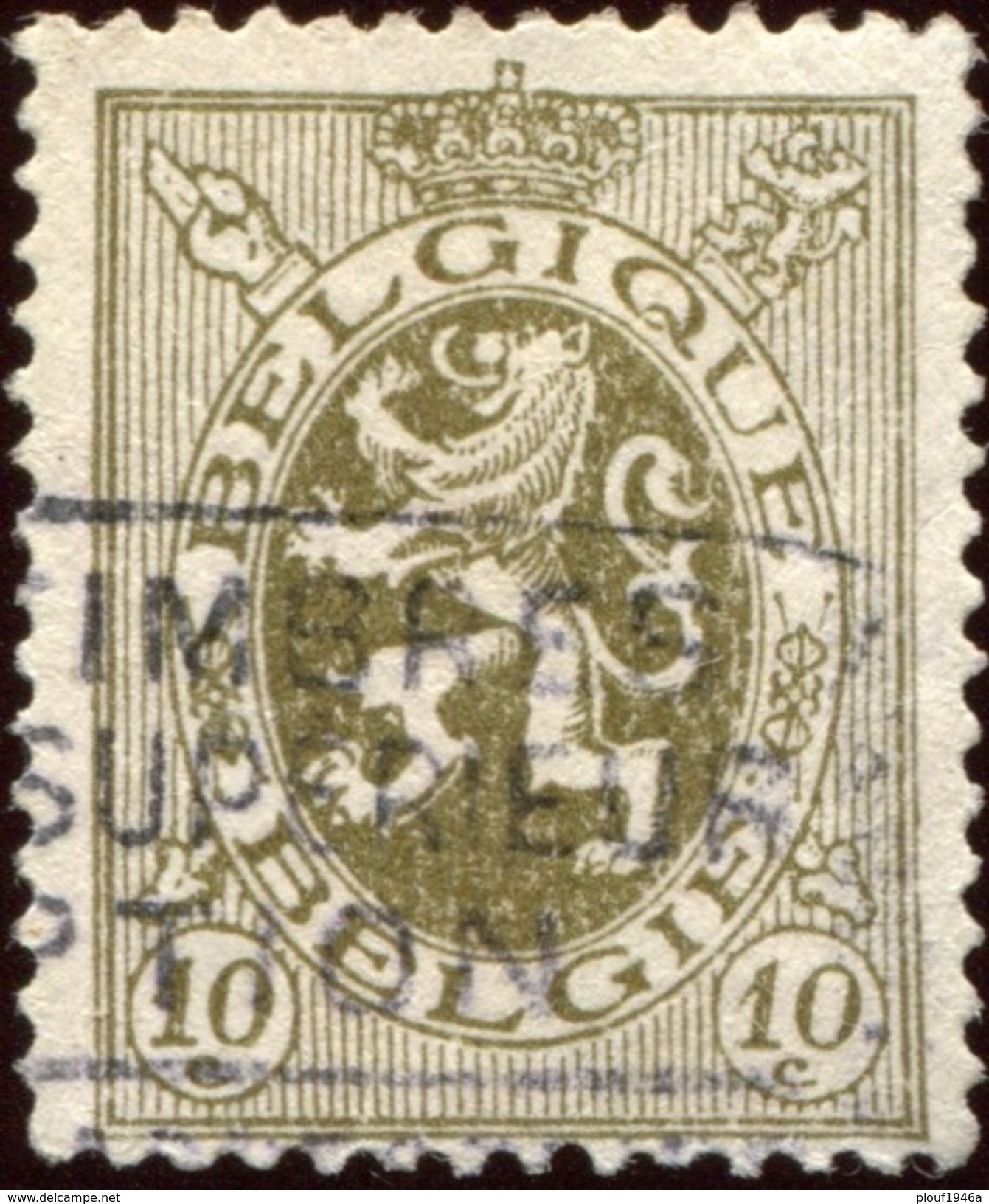 COB  280 (o) / Yvert Et Tellier N° 280 (o) - 1929-1937 Heraldic Lion