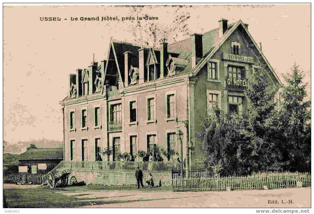 USSEL - Le Grand Hôtel, Près La Gare - Ussel