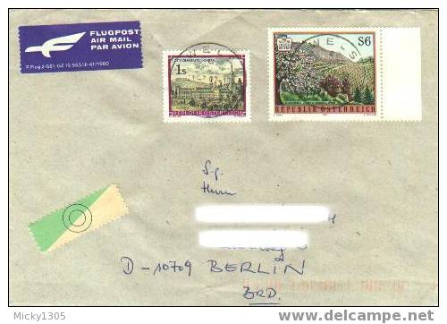 Österreich / Austria - Umschlag Echt Gelaufen / Cover Used (1055) - Lettres & Documents