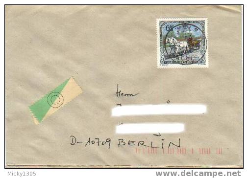 Österreich / Austria - Umschlag Echt Gelaufen / Cover Used (1062) - Lettres & Documents