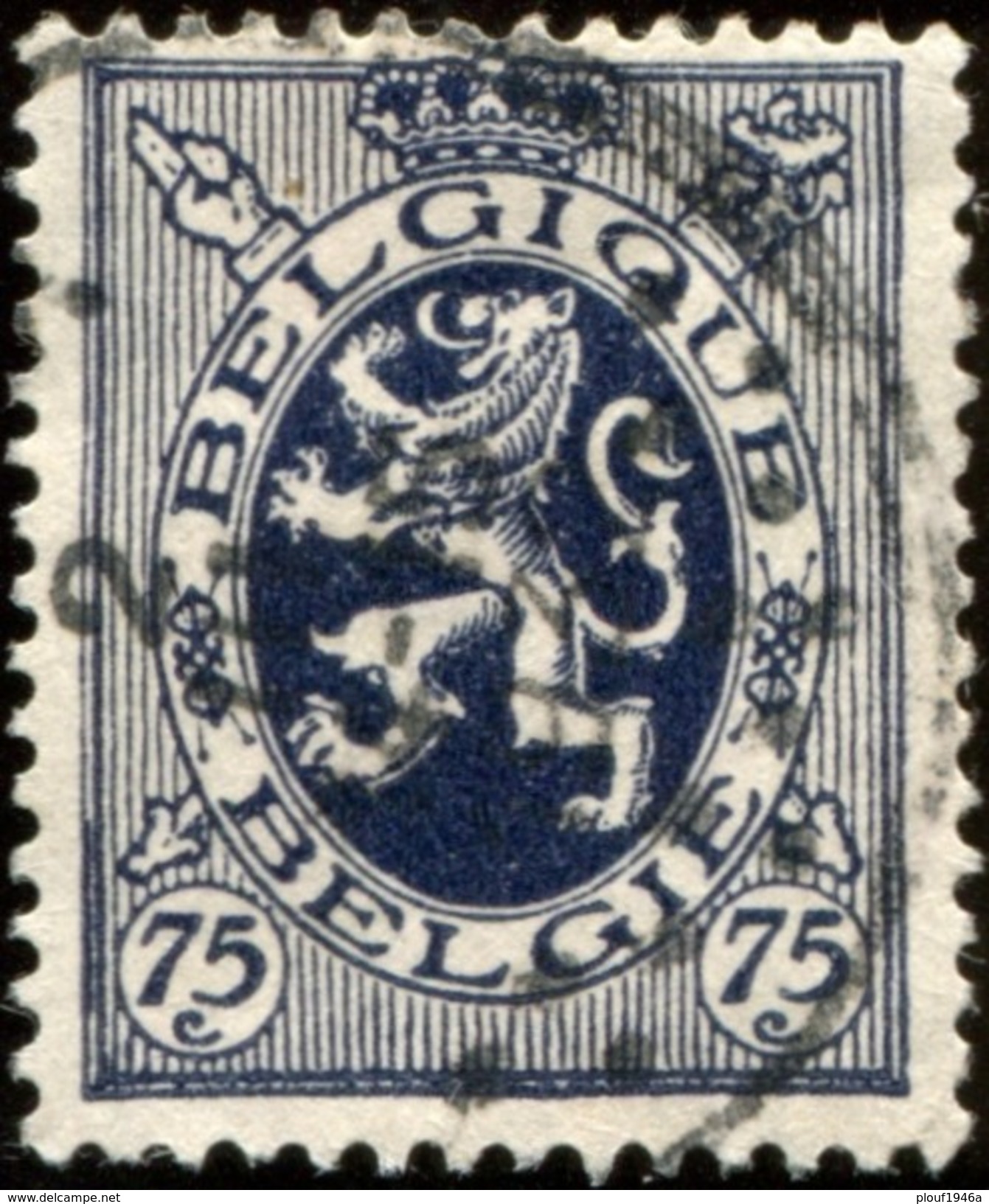 COB  288 (o) / Yvert Et Tellier N° 288 (o) - 1929-1937 Heraldischer Löwe