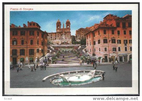 ROMA - PIAZZA DI SPAGNA ** - Piazze