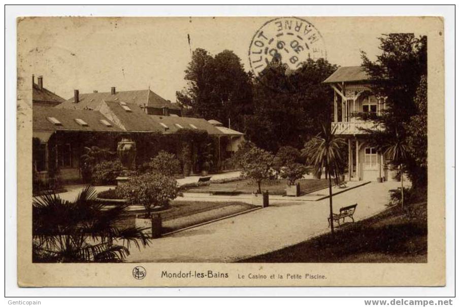 G11  - LUXEMBOURG - MONDORF LES BAINS - Le Casino Et La Petite Piscine (1930) - Bad Mondorf