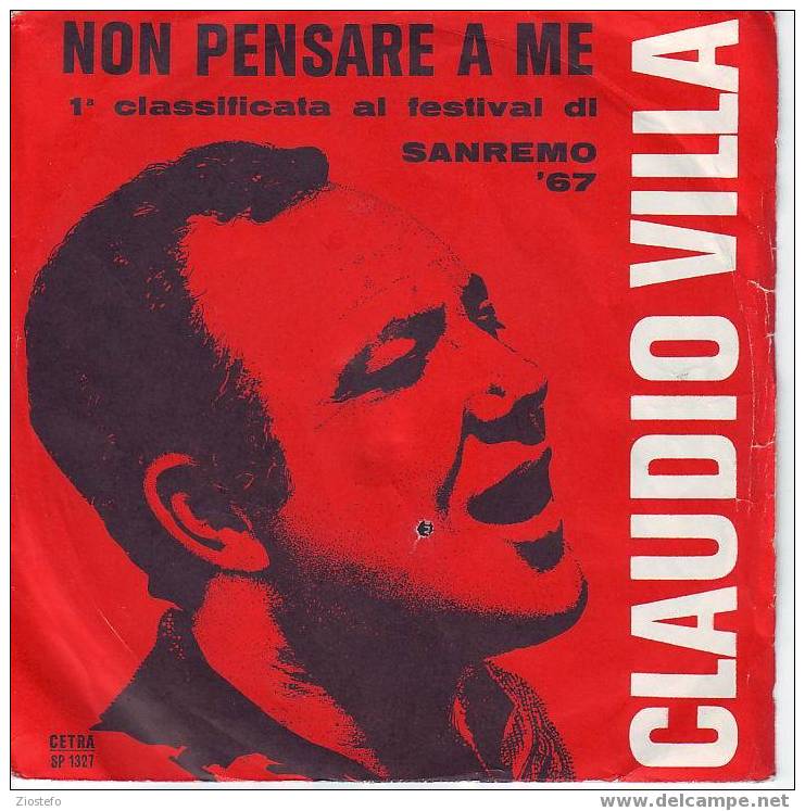 Claudio Villa: Non Pensare A Me - Other - Italian Music
