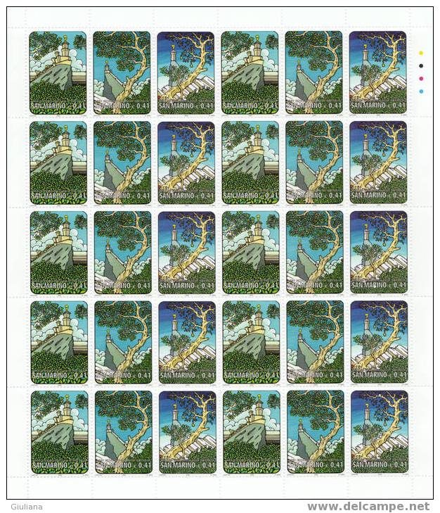 San Marino 2002 - (Sassone)  MF/1865/67** Di 30 Valori  "Anno Internazionale Delle Montagne." - Blocks & Sheetlets