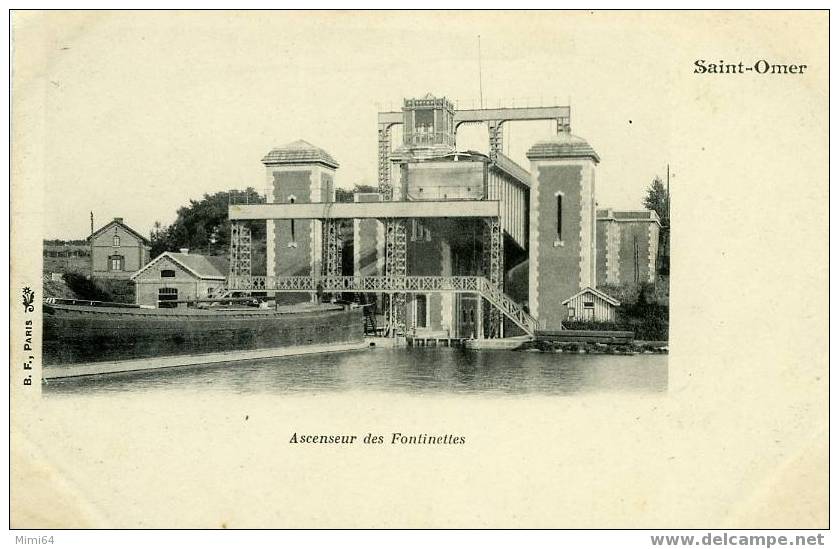 D. 62. SAINT-OMER . Ascenseur Des Fontinettes - Samer