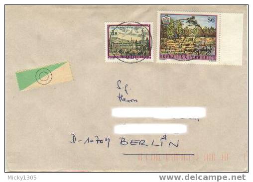 Österreich / Austria - Umschlag Echt Gelaufen / Cover Used (1112) - Briefe U. Dokumente