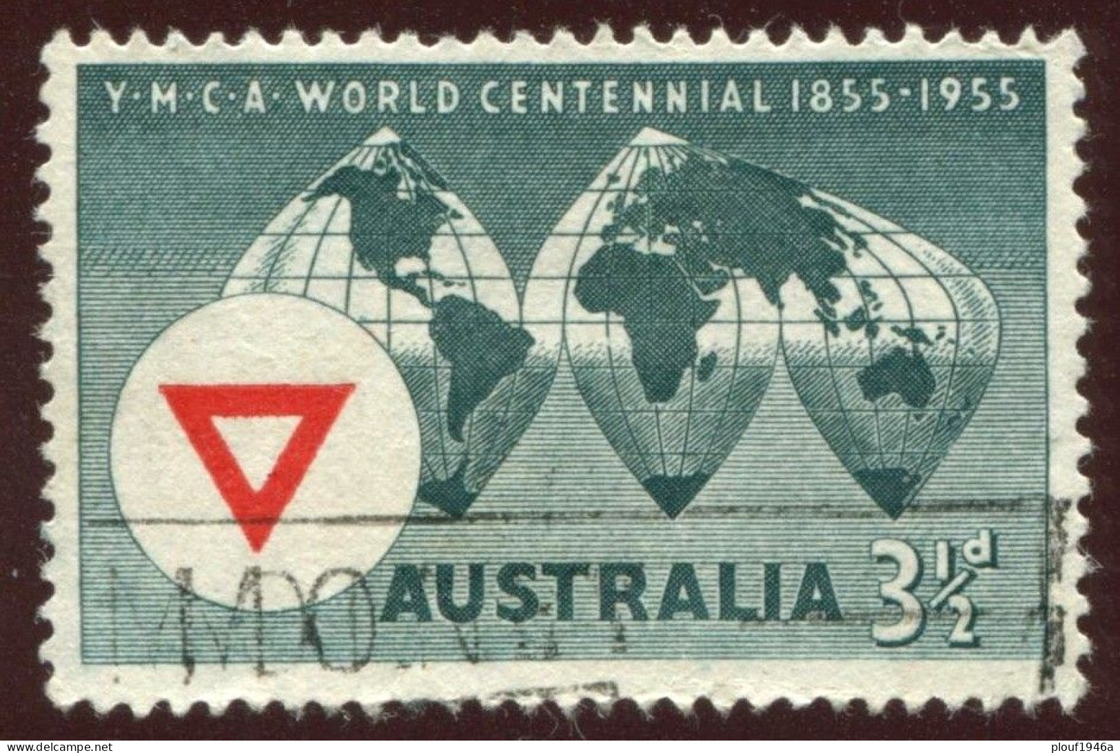 Pays :  46 (Australie : Confédération)      Yvert Et Tellier N° :  222 (o) - Usados