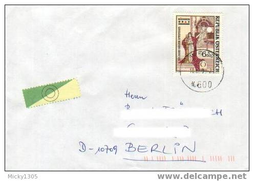 Österreich / Austria - Umschlag Echt Gelaufen / Cover Used (1258) - Briefe U. Dokumente