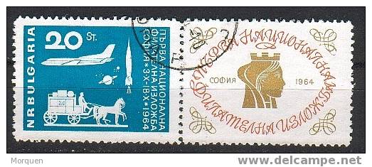 BULGARIA Num 1291 Con Viñeta - Used Stamps