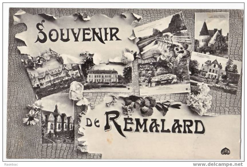 CPA---61----Remalard ----SOUVENIR---MULTIVUE - Remalard