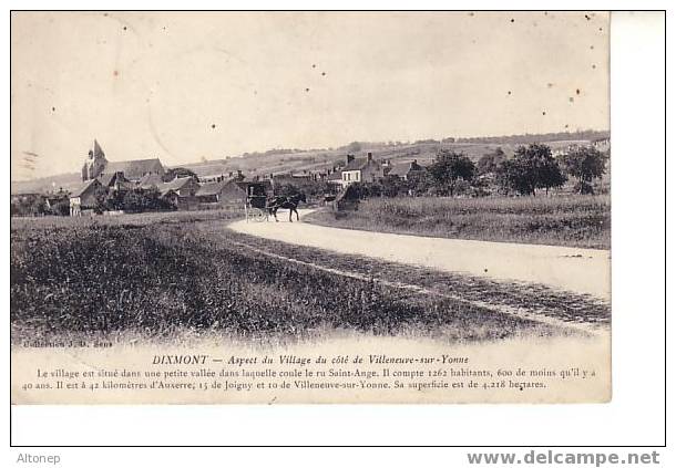 Vue Du Village Animée - Dixmont