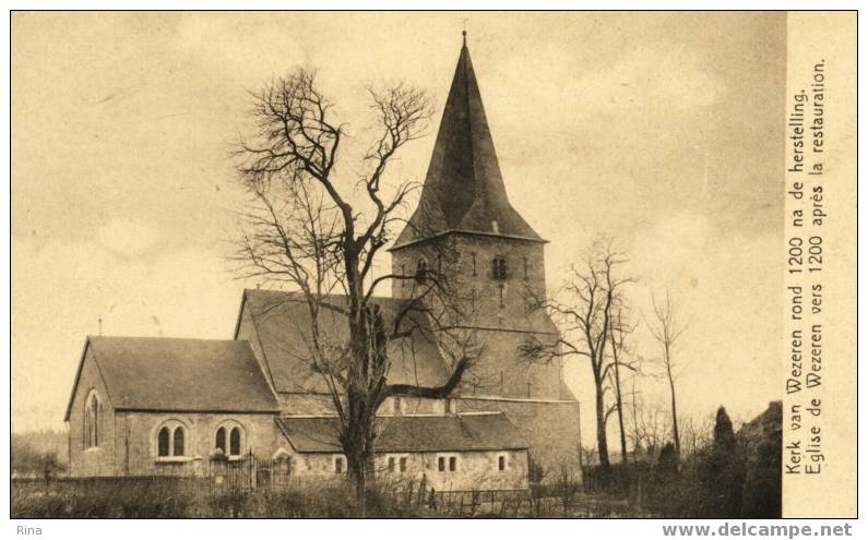 Wezeren Kerk Van Wezeren Rond 1200 Na De Herstelling Edit:F.Lescornes,Photographe,St Niklaas (Waes) - Landen