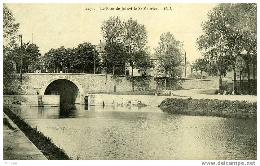 D. 94   . SAINT-MAURICE - Le Pont De Joinville -st- Maurice. - G.L. - Saint Maurice