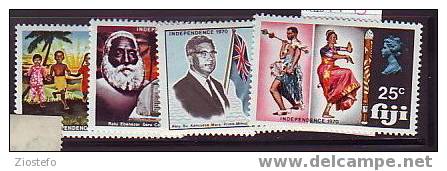141 Fiji: Independence 1970 YT 276/9 - Briefmarken
