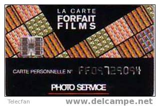 FRANCE CARTE A PUCE PHOTO SERVICE PATCHWORK SCHLUMBERGER SC7 RARE - Beurskaarten