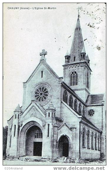 Chauny - L'Eglise St Martin - Chauny